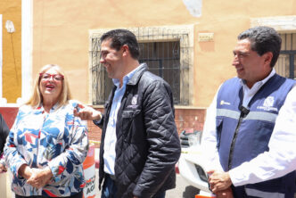 ENCABEZA LEO MONTAÑEZ ARRANQUE DE REHABILITACIÓN DEL JARDÍN DE NIÑOS “VICENTA TRUJILLO”