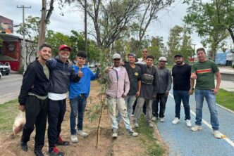 EMPRESAS SUMAN ESFUERZOS CON EL MUNICIPIO EN CUIDADOS DE ÁREAS ARBORIZADAS