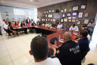 RECIBE LEO MONTAÑEZ LA VISITA DE JAVIER TORRES, ALCALDE ELECTO DE FRESNILLO