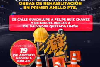 INICIA MUNICIPIO DE AGUASCALIENTES REHABILITACIÓN EN PRIMER ANILLO PONIENTE