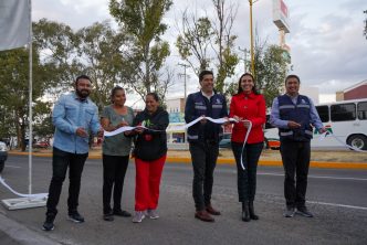 ENTREGA LEO MONTAÑEZ REHABILITACIÓN DE LA AV. MARIANO HIDALGO