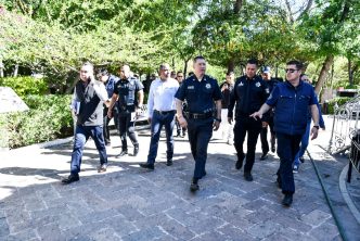 AFINA SEGURIDAD PÚBLICA MUNICIPAL DETALLES DEL OPERATIVO PARA LA FERIA DE SAN MARCOS 2025