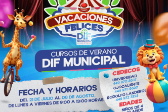 PRESENTA MUNICIPIO OFERTA DE CURSOS DE VERANO 2025