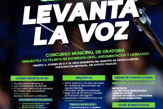INVITAN A PARTICIPAR EN EL CONCURSO “LEVANTA LA VOZ CON EL IMJUVA”