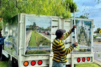 CONTINÚA MUNICIPIO CON TRABAJOS DE MEJORA URBANA EN SEGUNDO ANILLO DE CIRCUNVALACIÓN