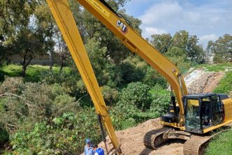 SUPERVISA LEO MONTAÑEZ TRABAJOS PREVENTIVOS DE LIMPIEZA PARA EVITAR RIESGOS POR LLUVIAS