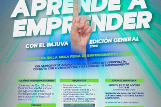 LANZA IMJUVA LA CONVOCATORIA “APRENDE A EMPRENDER”