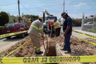 REHABILITÓ MIAA RED SANITARIA EN CANTERAS DE SAN JOSÉ PARA EVITAR INUNDACIONES