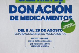 LANZA MUNICIPIO DE AGUASCALIENTES CAMPAÑA DE DONACIÓN DE MEDICAMENTOS