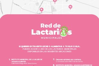 MUNICIPIO DE AGUASCALIENTES OFRECE ESPACIOS DIGNOS PARA LACTAR CON SU RED DE LACTARIOS PÚBLICOS