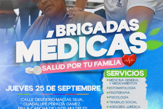 BRIGADAS MÉDICAS DEL DIF MUNICIPAL LLEVAN SUS SERVICIOS AL FRACCIONAMIENTO J. GUADALUPE PERALTA GÁMEZ