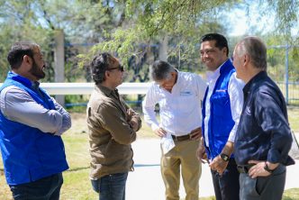 LEO MONTAÑEZ PONE EN MARCHA NUEVO POZO EN LOMAS DEL PICACHO