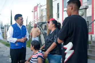 REFRENDAMOS NUESTRO COMPROMISO DE MEJORAR EL ENTORNO DE FAMILIAS EN PASEOS DE SAN ANTONIO: LEO MONTAÑEZ