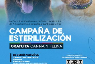 LLEGARÁ EL QUIRÓFANO VETERINARIO MÓVIL AL FRACCIONAMIENTO PALOMINO DENA Y NORIAS DE PASO HONDO