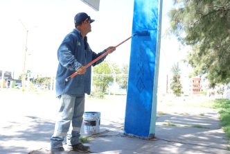 EL PROGRAMA ANTIGRAFITI DEVUELVE COLOR Y ORDEN A LA CIUDAD DE AGUASCALIENTES