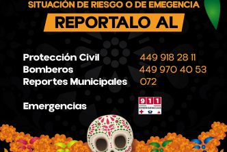 EMITE PROTECCIÓN CIVIL RECOMENDACIONES DE SEGURIDAD AL ASISTIR AL TRADICIONAL TIANGUIS DE MUERTOS