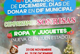 INVITA DIF MUNICIPAL A PARTICIPAR EN LA COLECTA «COMPARTAMOS SONRISAS»