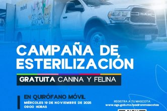 LLEGARÁ EL QUIRÓFANO VETERINARIO MÓVIL AL FRACCIONAMIENTO CUMBRES