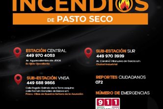 ATIENDE MUNICIPIO AUMENTO DE INCENDIOS DE PASTO SECO