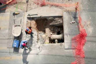 AVANZA MIAA EN PROYECTO DE REHABILITACIÓN DE LÍNEA DE CONDUCCIÓN DE AGUA POTABLE EN PRIMER ANILLO NORTE