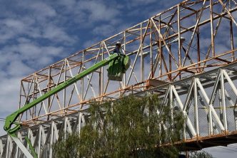 MUNICIPIO DE AGUASCALIENTES REALIZARÁ DESMONTAJE DE PUENTES PEATONALES EN AV. AGUASCALIENTES PONIENTE