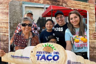 TODO LISTO PARA EL TERCER FESTIVAL DEL TACO EN EL BARRIO DE LA PURÍSIMA