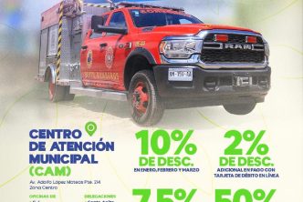 HABILITA CAM SERVICIO ESTE SÁBADO 28 Y DOMINGO 29 DE MARZO PARA PAGO DE PREDIAL