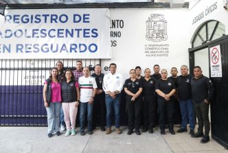 SUPERVISA LEO MONTAÑEZ INSTALACIONES DE BASE VOLCÁN EN LA FNSM