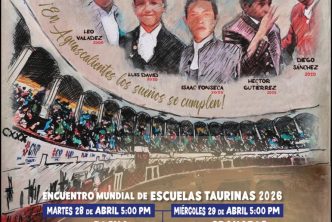 AGUASCALIENTES SERÁ SEDE DEL ENCUENTRO MUNDIAL DE ESCUELAS TAURINAS 2026