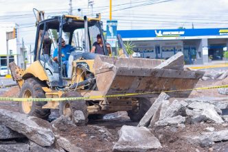 AVANZA MUNICIPIO CON LA REHABILITACIÓN DEL CRUCERO DE PRIMER ANILLO Y JOSÉ H. ESCOBEDO