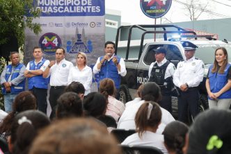 ENTREGA LEO MONTAÑEZ NUEVAS PATRULLAS PARA NORIAS DE OJOCALIENTE Y VISTAS DE ORIENTE