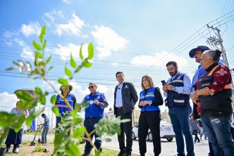 ENCABEZA LEO MONTAÑEZ JORNADA DE ARBORIZACIÓN EN AVENIDA CONSTITUCIONALISTAS