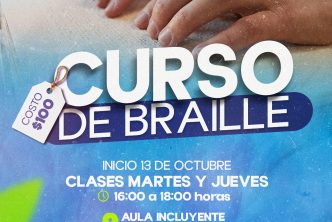 ABRE DIF MUNICIPAL INSCRIPCIONES A CURSO DE BRAILLE