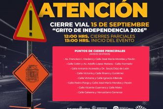 IMPLEMENTARÁN POLICÍA MUNICIPAL Y VIAL DISPOSITIVO DE SEGURIDAD DURANTE LOS FESTEJOS DEL GRITO DE INDEPENDENCIA