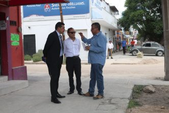SUPERVISA LEO MONTAÑEZ OBRAS DE INFRAESTRUCTURA SANITARIA EN LA SALUD, INSURGENTES Y JUAN PABLO II